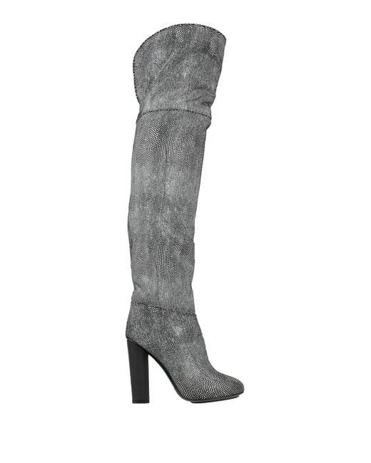 Aperlai Gray Boot Leather