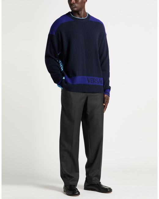 Pullover Versace de hombre de color Blue