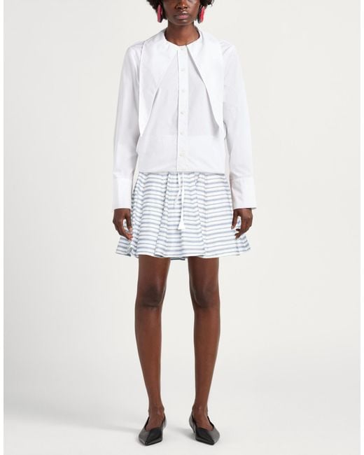 Sandro White Mini Skirts