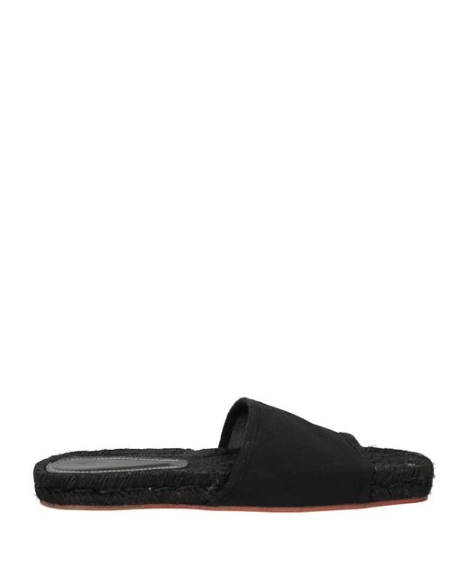 Proenza Schouler Black Espadrilles Textile Fibers