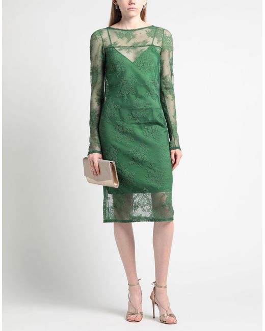N°21 Green Midi-Kleid
