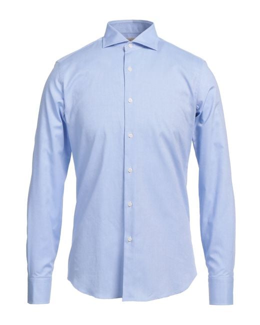 Camicia di Alessandro Gherardi in Blue da Uomo
