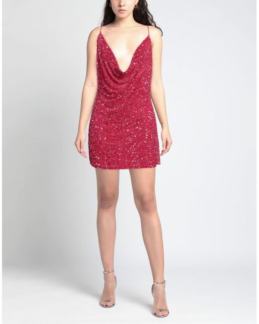 retroféte Red Mini Dress
