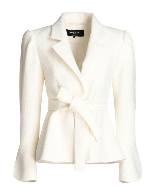 Rochas White Suit Jacket