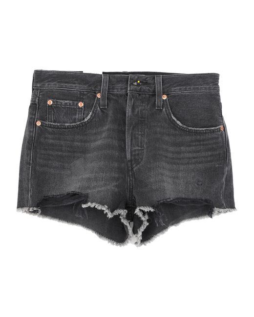 levis ripped shorts