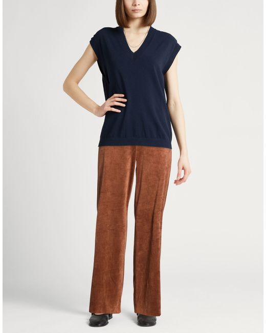Lardini Brown Pants Polyester