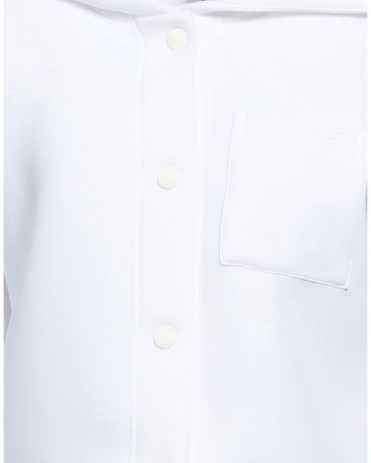Colmar White Jacket Polyester, Elastane