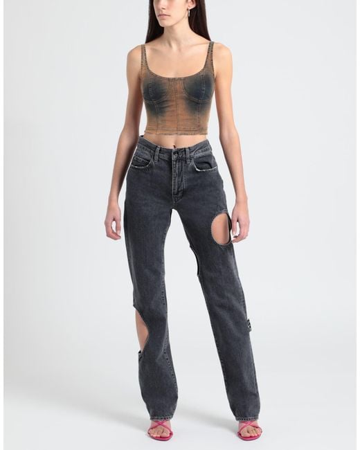 Top KNWLS en coloris Gray