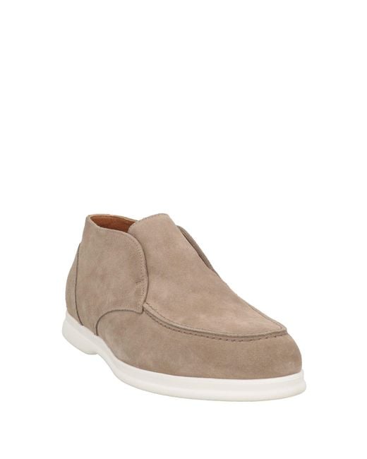 Doucal's Brown Ankle Boots Leather for men
