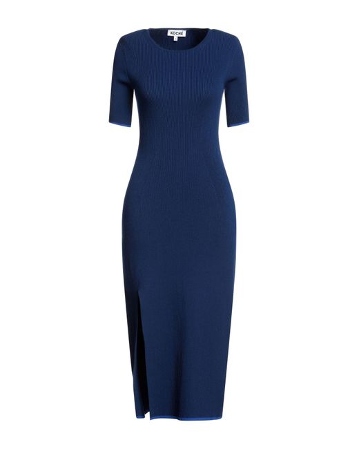 Koche Blue Midi Dress