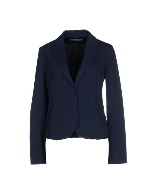 European culture Blazer in Blue Lyst