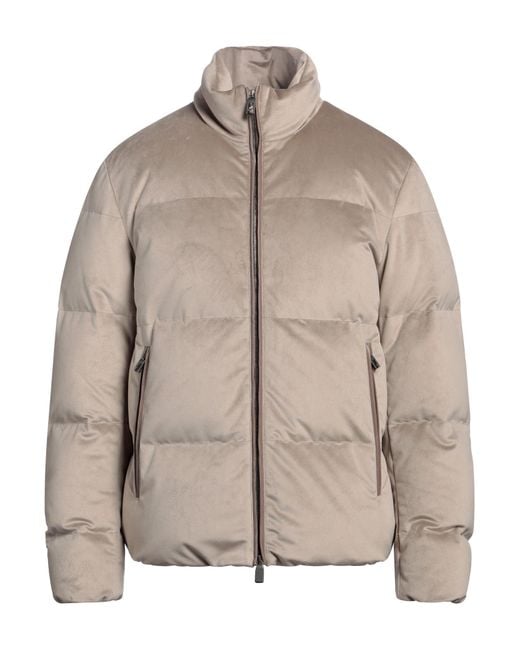 Canali Brown Puffer for men