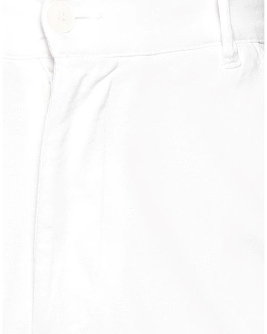 Berna White Pants Cotton