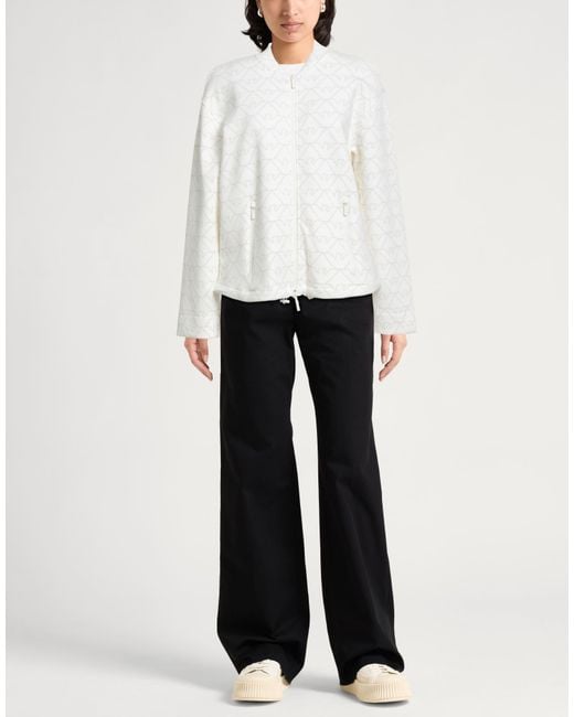 Emporio Armani White Sweatshirt