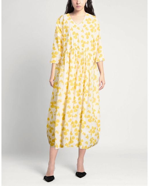 H+ Hannoh Wessel Metallic Midi Dresses
