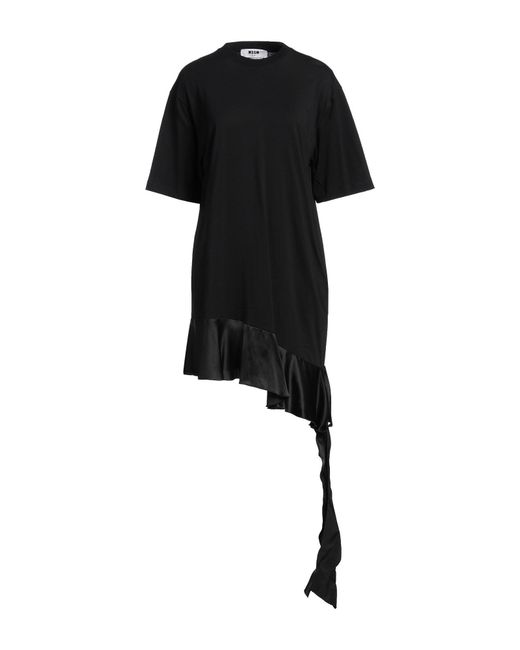 MSGM Black Mini Dress