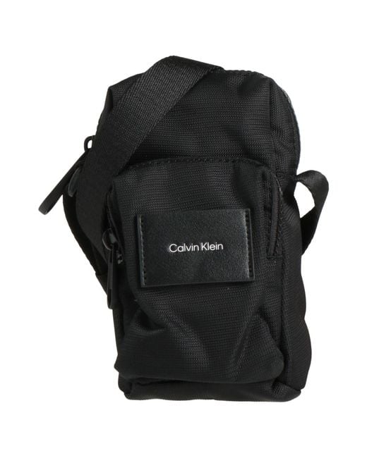 Calvin Klein Black Cross-Body Bags for men