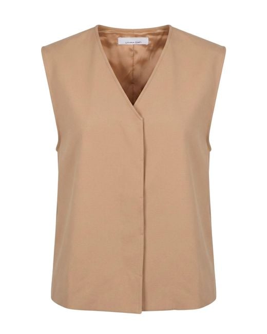 Liviana Conti Natural Gilet