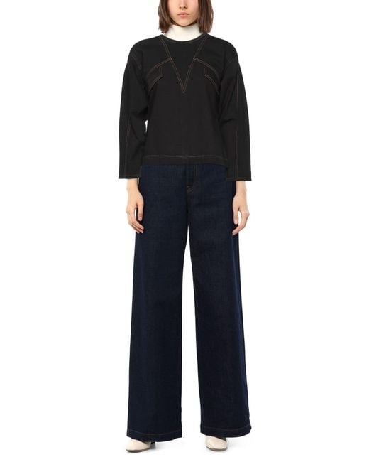 Ba&sh Black Jeanshemd