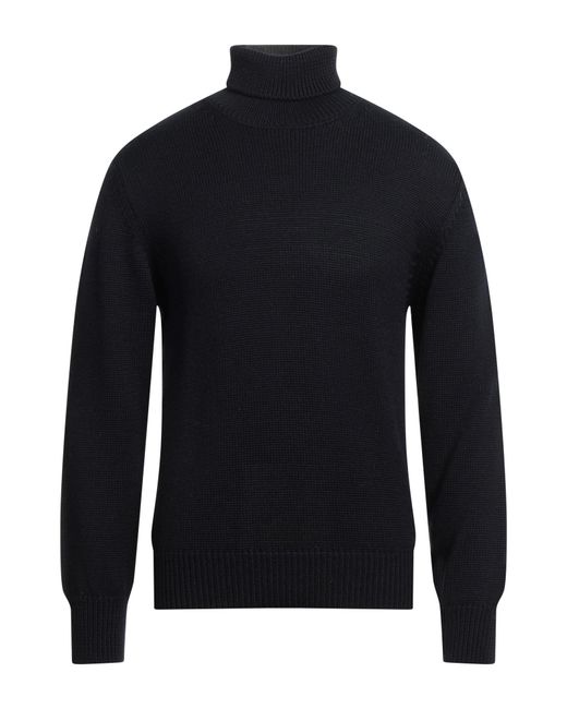 Bl'ker Blue Turtleneck for men