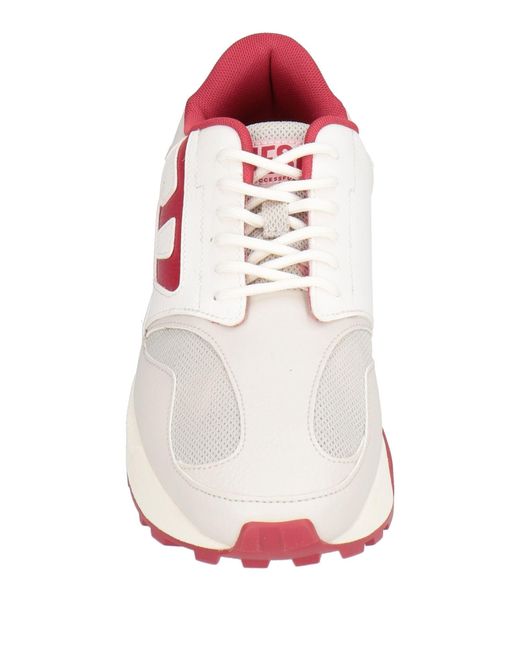 DIESEL Pink Sneakers Polyester, Polyurethane for men