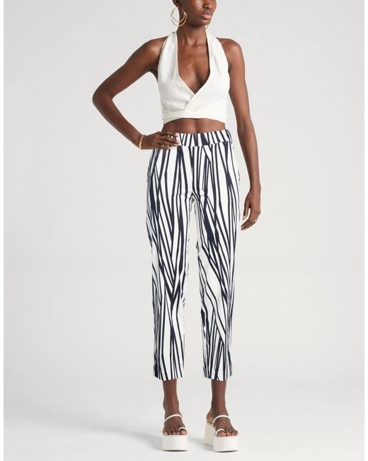Pantalon Alpha Studio en coloris White