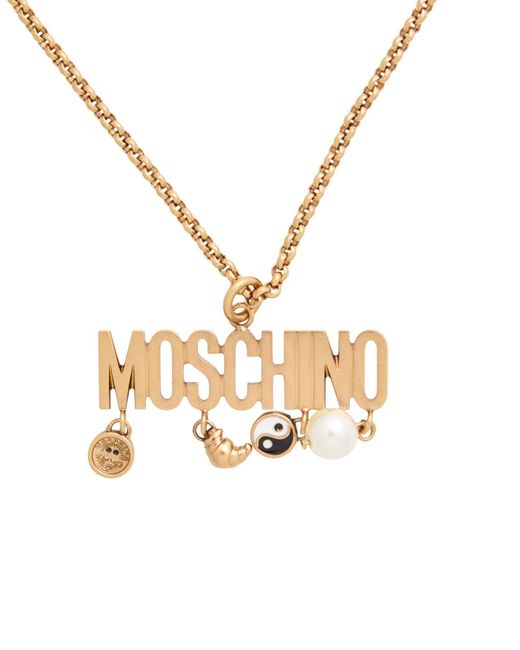 Moschino Metallic Necklace
