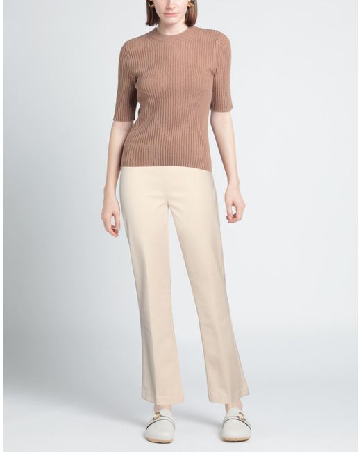 Jucca Natural Cream Pants Viscose, Polyamide, Elastane