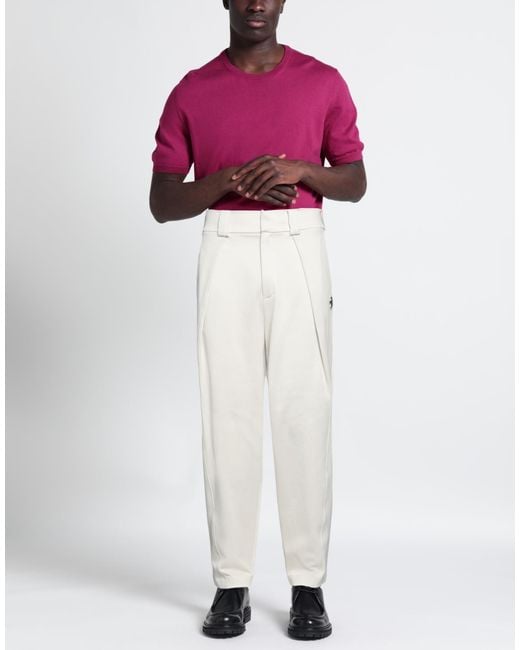 Ferrari White Pants for men