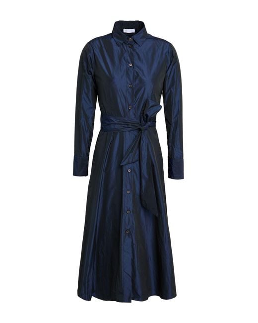 ROSSO35 Blue Midi Dress