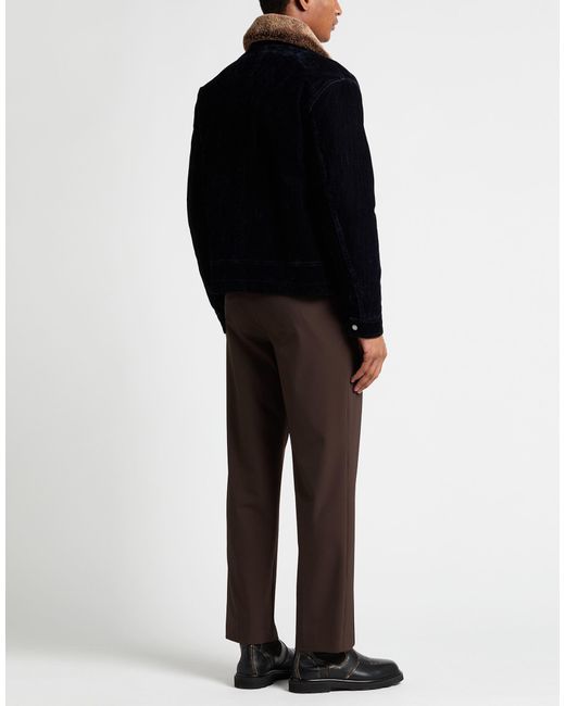 Moorer Black Jacket Cotton for men