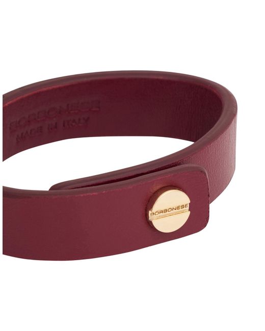 Borbonese Red Bracelets