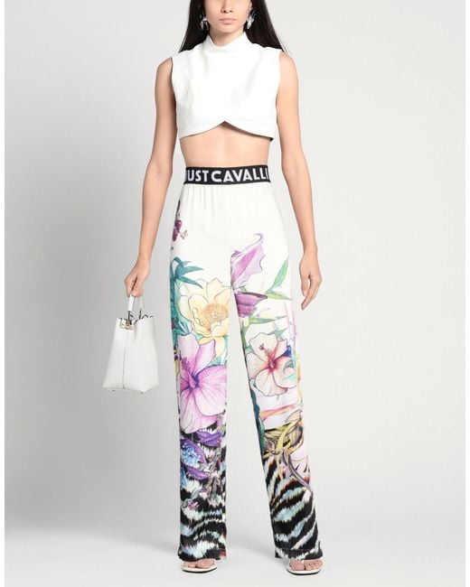 Just Cavalli White Trouser