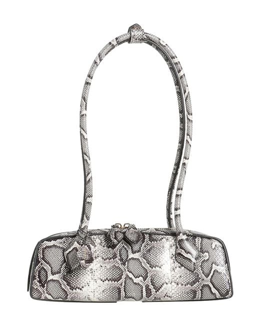 Alaïa White Shoulder Bag Leather