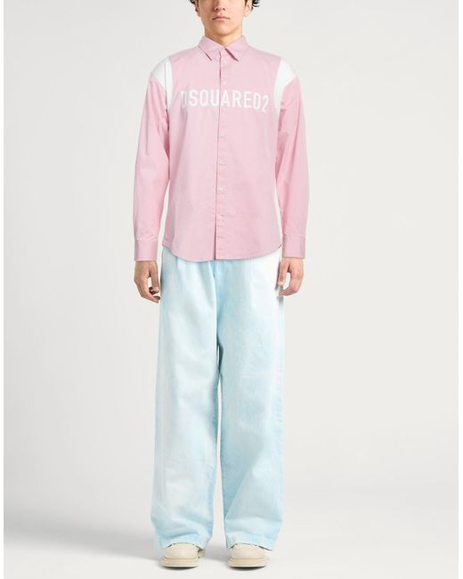 DSquared² Pink Shirt for men