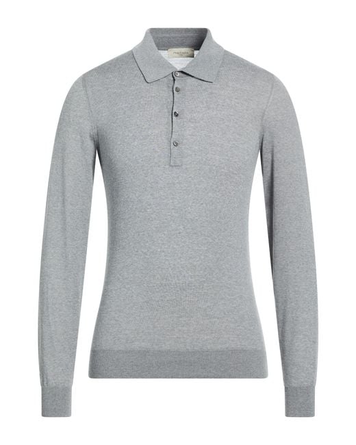 Piacenza Cashmere Gray Sweater Wool for men