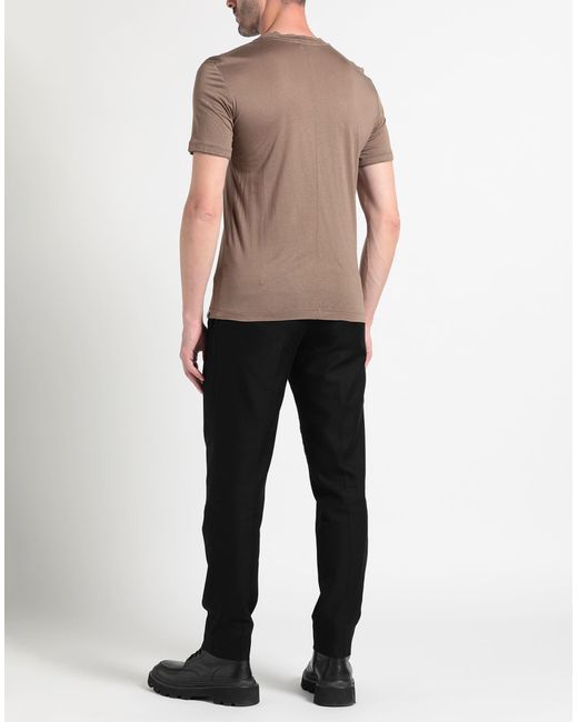 Paolo Pecora Brown T-shirt for men