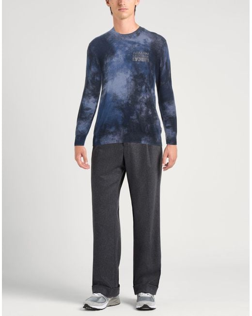 ARMANI EXCHANGE Blue Sweater for men