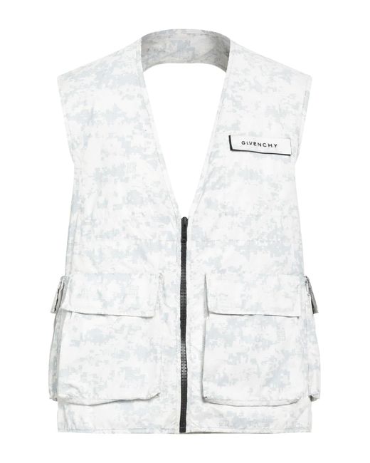 Chompa Sin Mangas Givenchy de hombre de color White