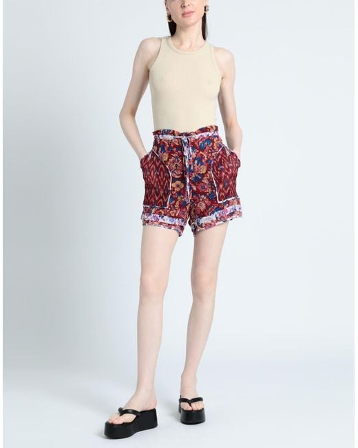 Isabel Marant Red Shorts & Bermudashorts