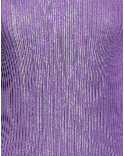 Alberta Ferretti Purple Sweater