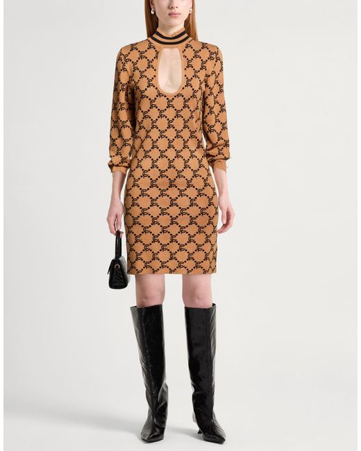 Cristinaeffe Natural Mini Dress