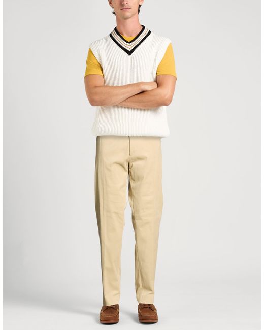 Berwich Natural Pants Cotton, Elastane for men