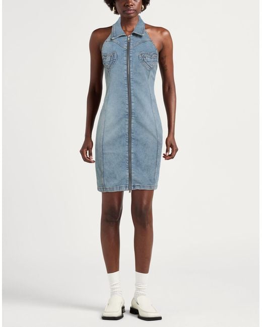 Moschino Blue Mini Dress
