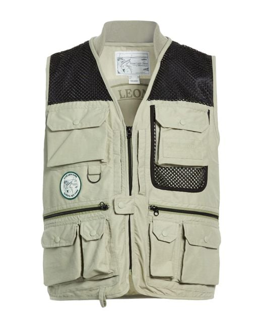 Woolrich Green Gilet for men