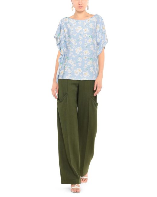 Karl Lagerfeld Blue Top