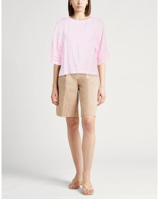 120% Lino Pink Top