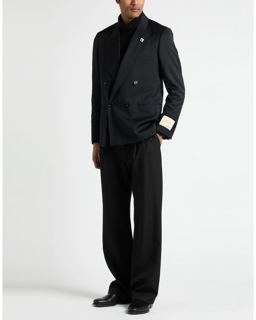 Lardini Black Blazer for men