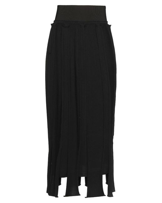 Liviana Conti Black Midi Skirt