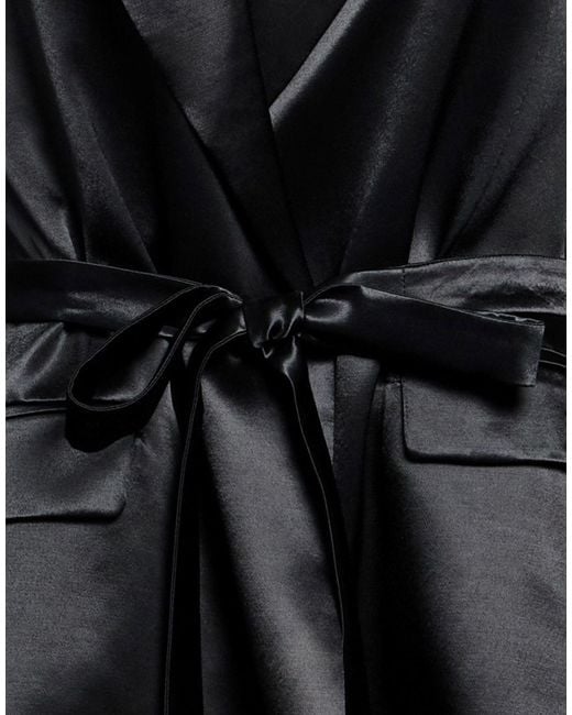 ANDAMANE Black Blazer Viscose